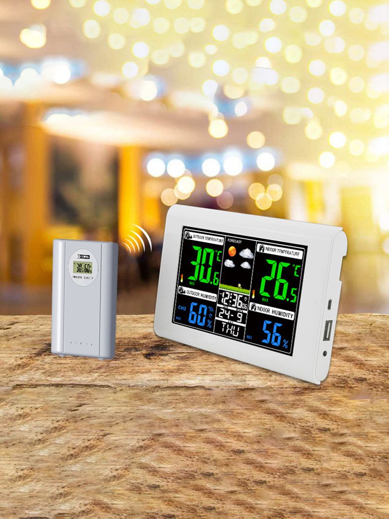 Метеостанция Домашняя С Выносным Датчиком