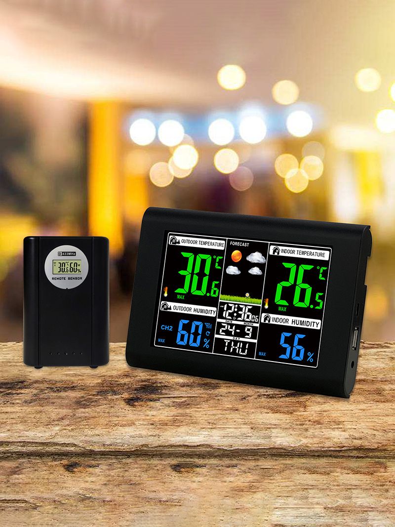 Метеостанция Домашняя С Выносным Датчиком