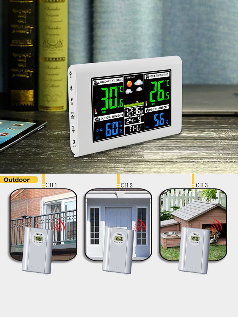 Метеостанция Домашняя С Выносным Датчиком