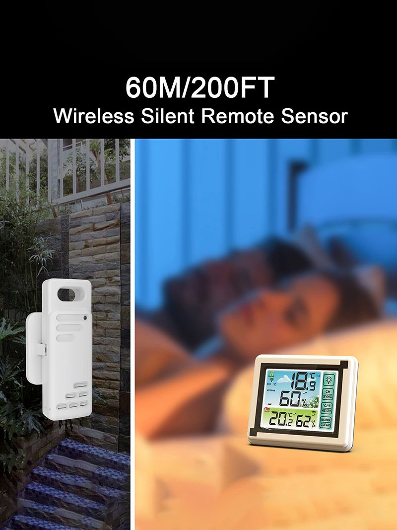 Метеостанция Домашняя С Выносным Датчиком