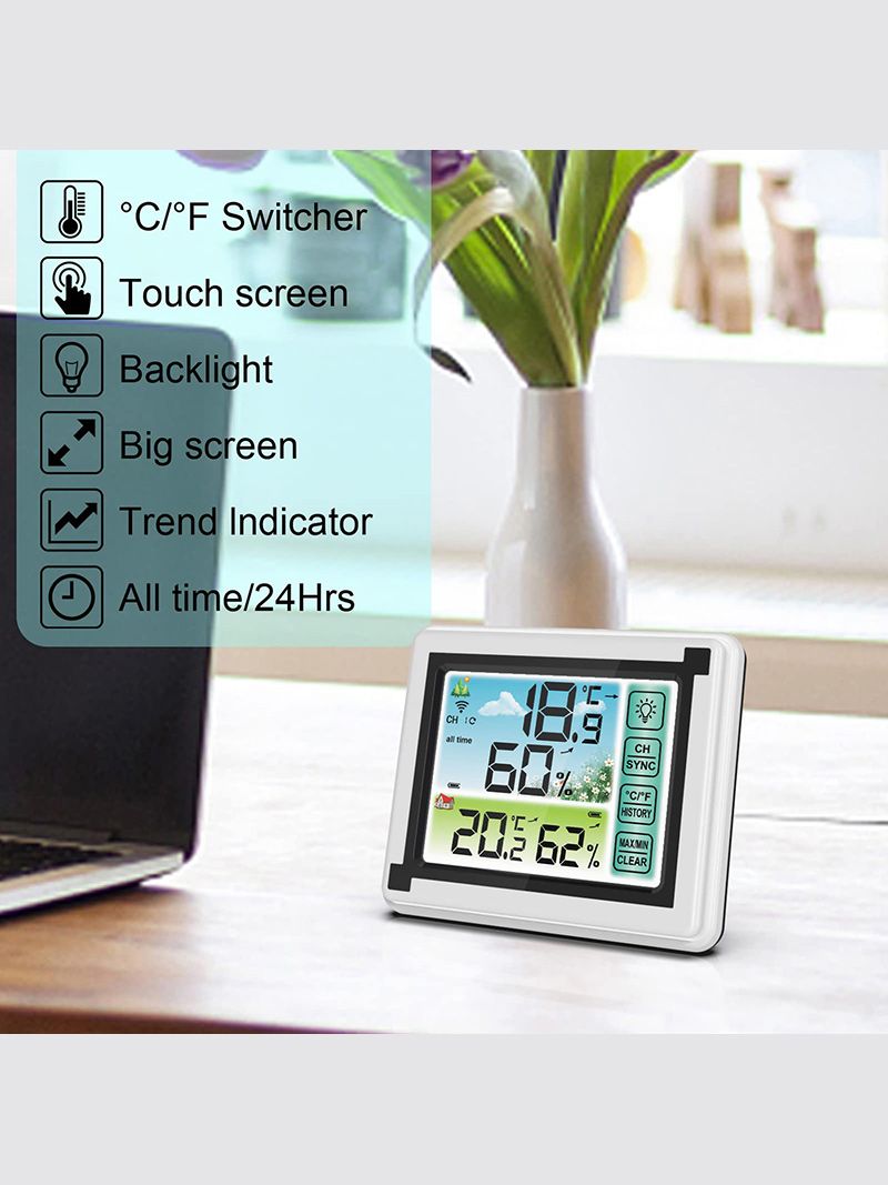 Метеостанция Домашняя С Выносным Датчиком