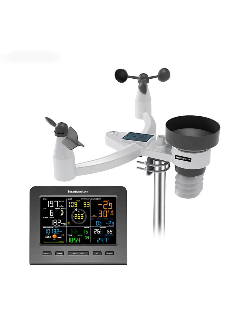 Метеостанция Домашняя С Выносным Датчиком