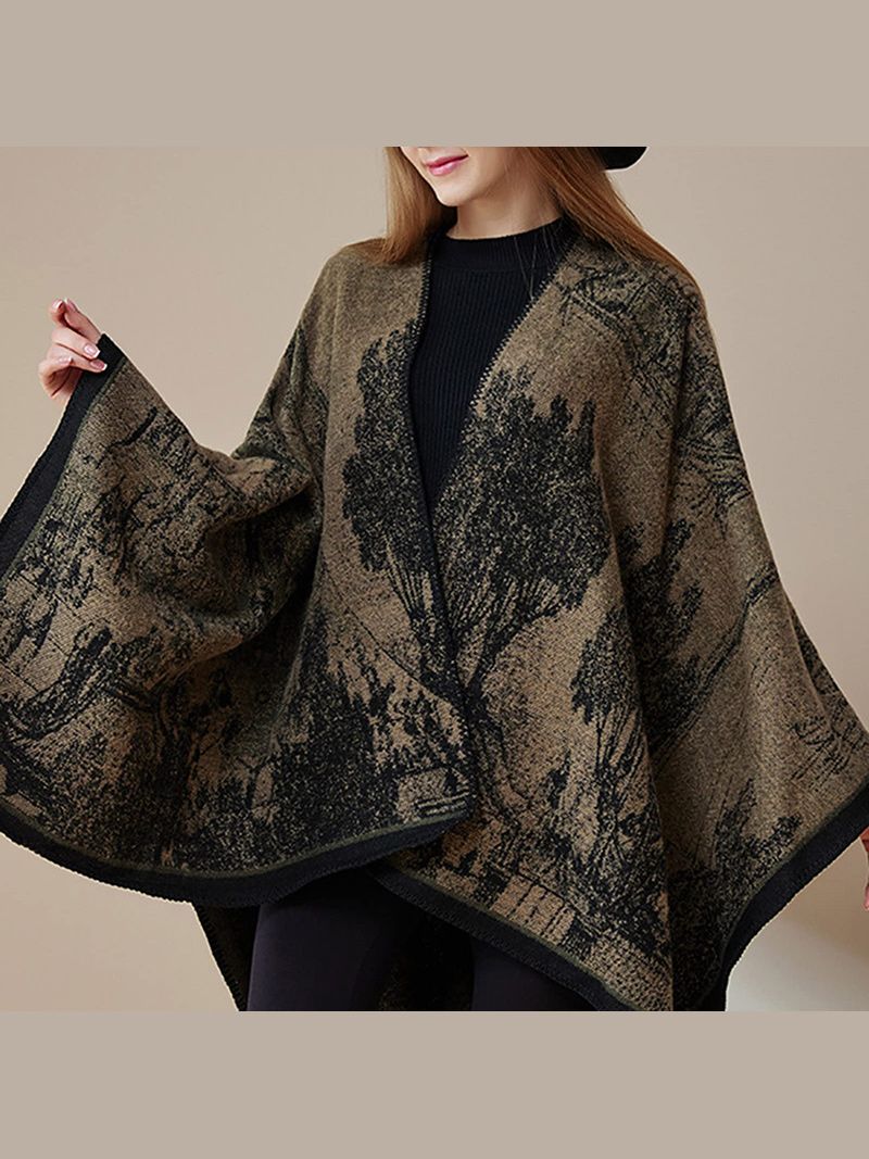 Пончо Мужское