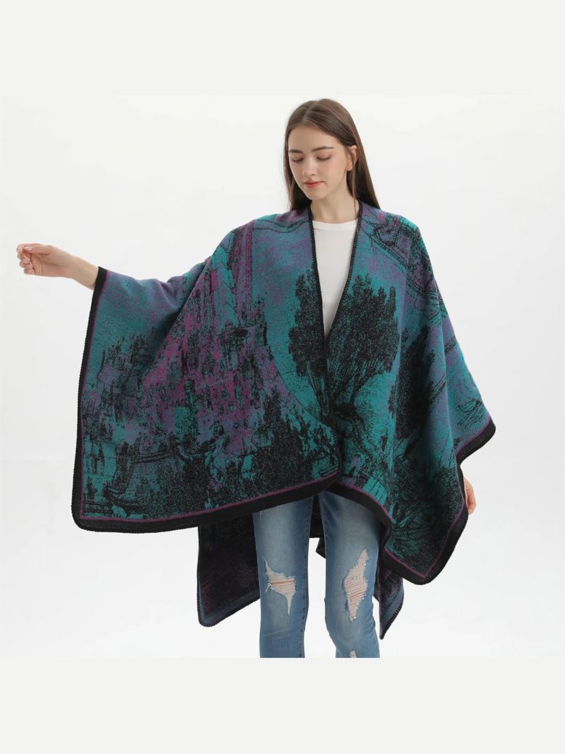 Пончо Мужское