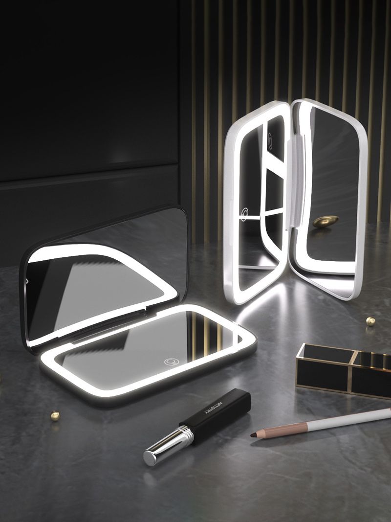 Карманное Зеркало С Подсветкой