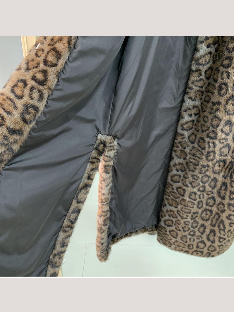 Пальто Леопардовое Женское