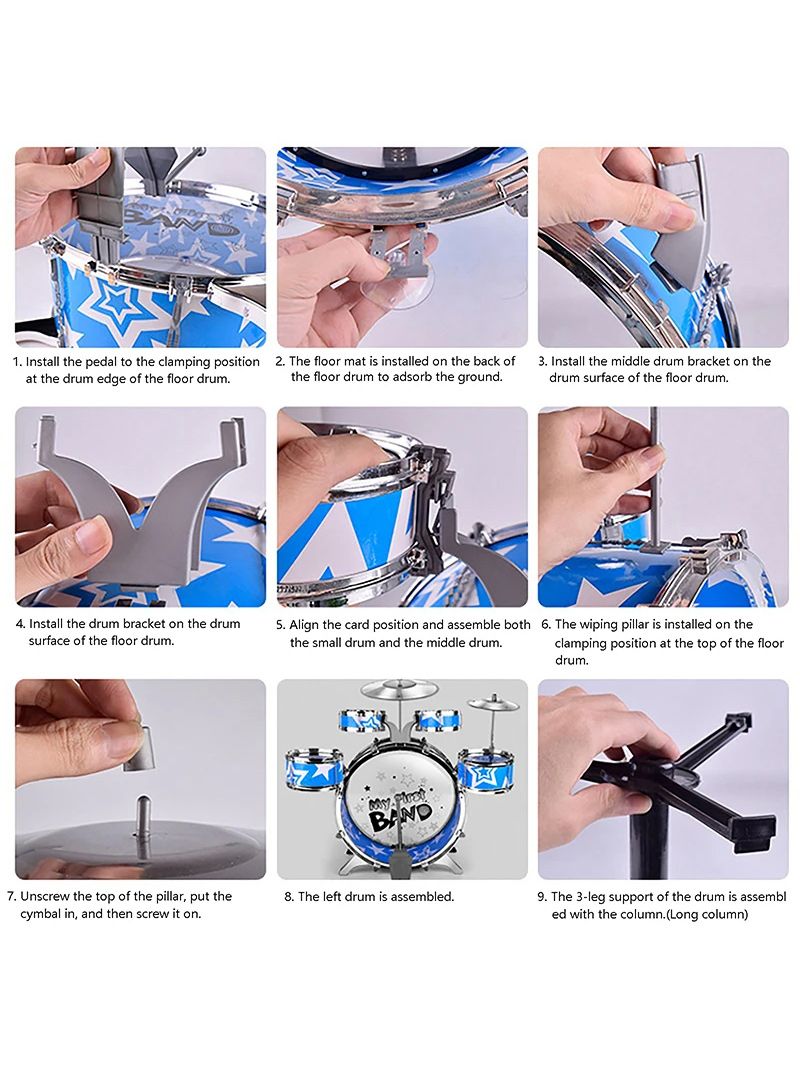 Барабан Детский С Палочками