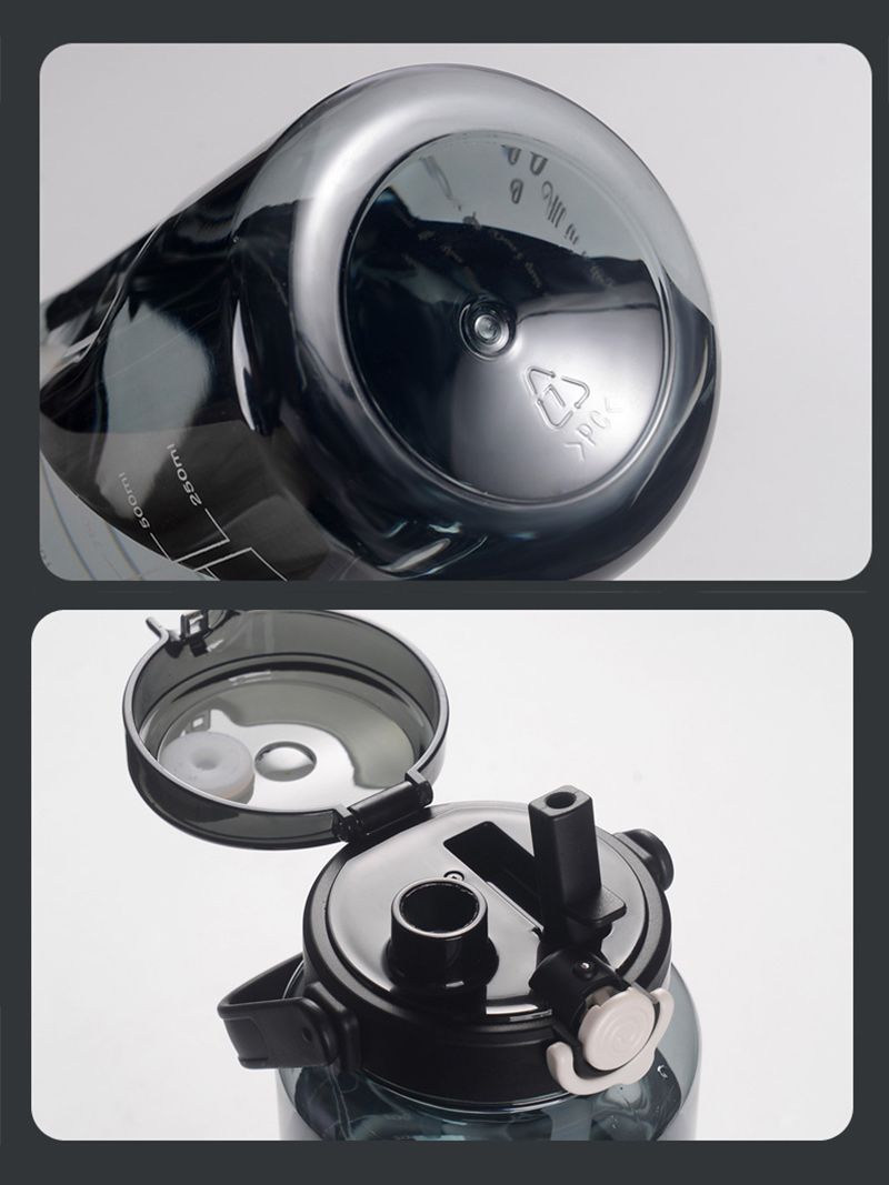 Бутылка Для Воды 2 Л С Трубочкой