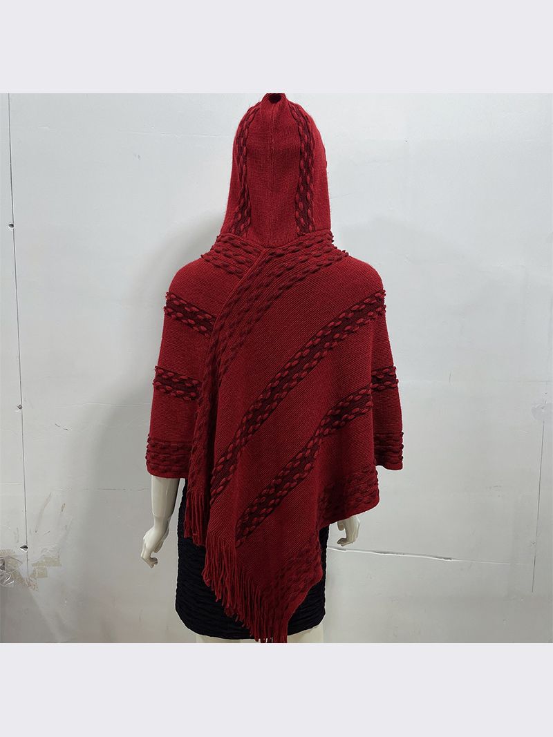 Пончо Женское Теплое