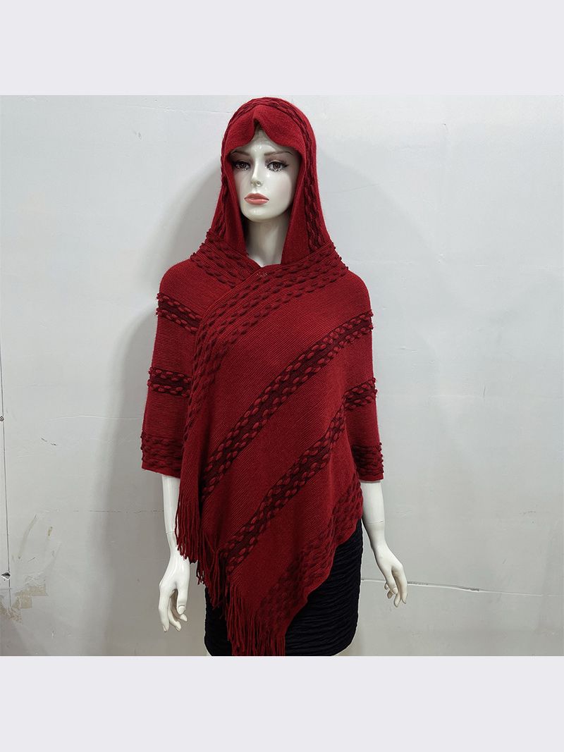 Пончо Женское Теплое