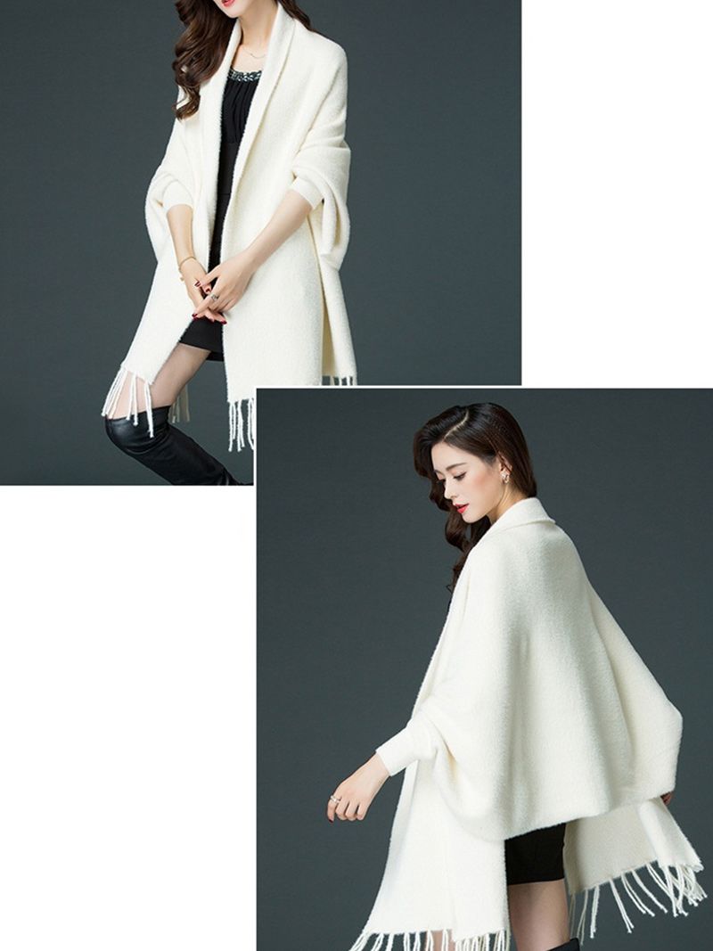 Пончо Женское Теплое