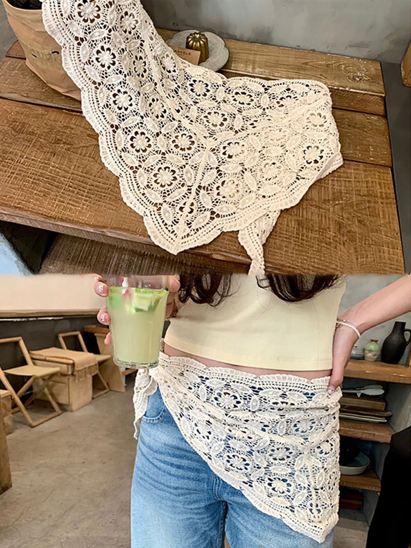 Кружевной Платок На Пояс