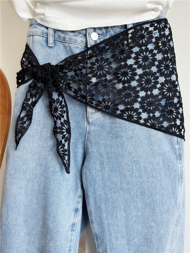 Кружевной Платок На Пояс