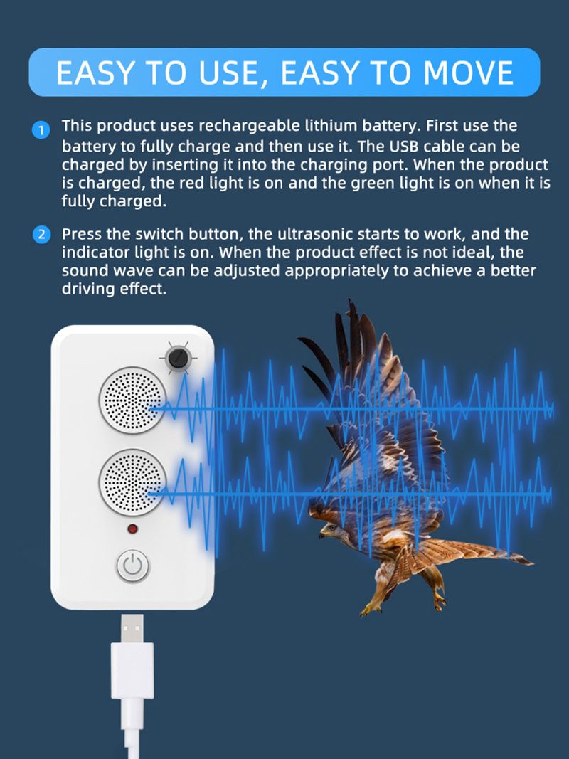Отпугиватель Птиц Для Сада И Огорода