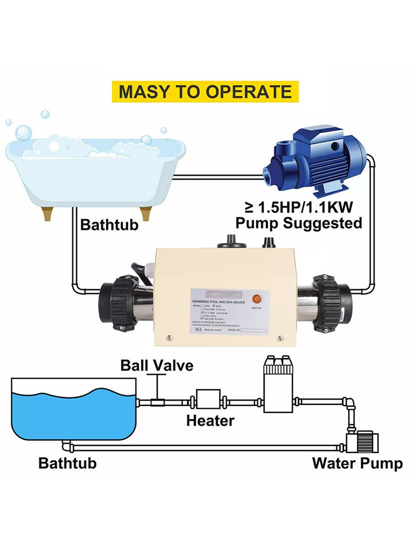 Нагреватель Для Бассейна