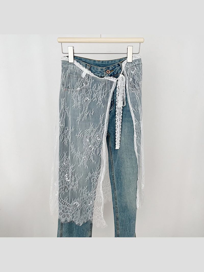 Кружевная Косынка На Пояс