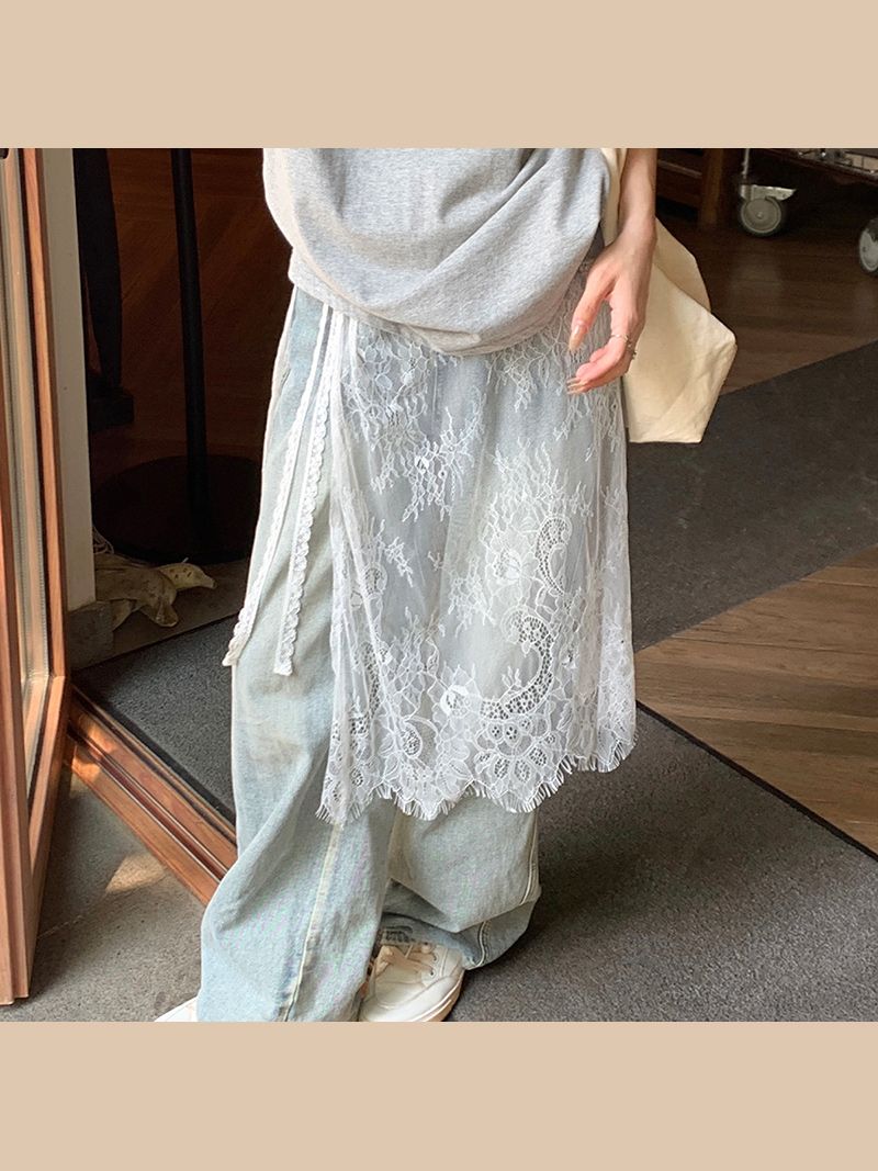 Кружевная Косынка На Пояс