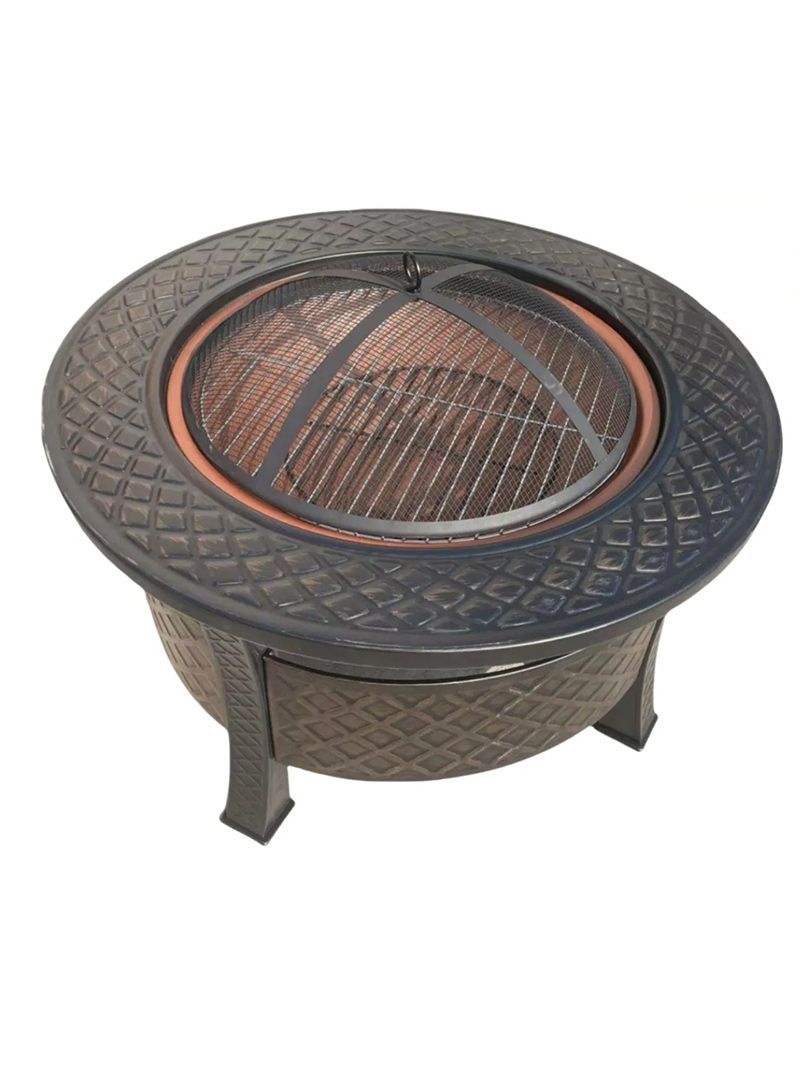 Костровая Чаша С Крышкой