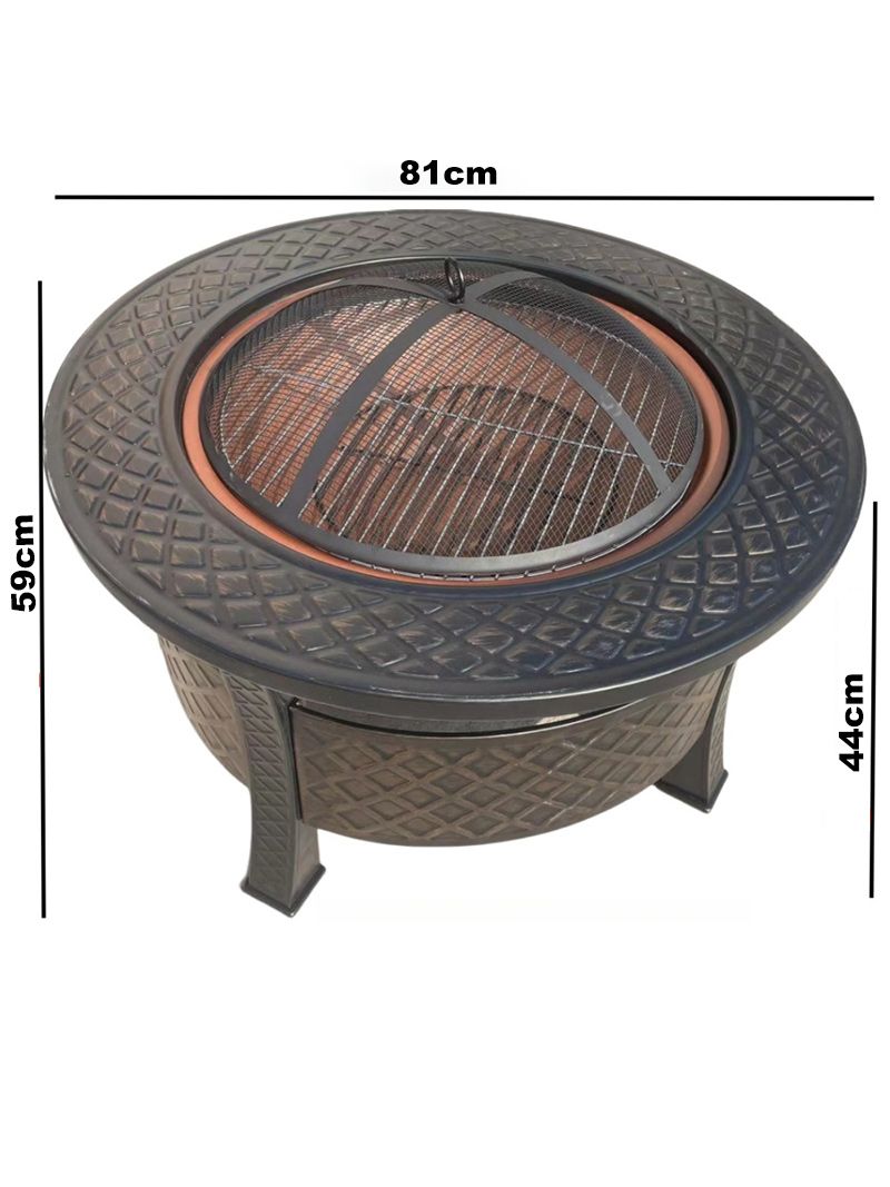 Костровая Чаша С Крышкой