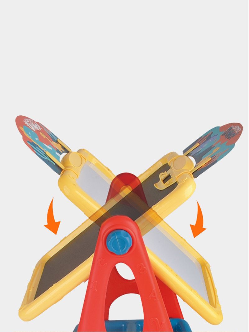 Мольберт Детский Двухсторонний С Набором