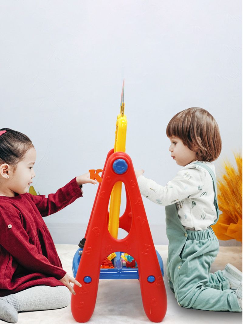 Мольберт Детский Двухсторонний С Набором