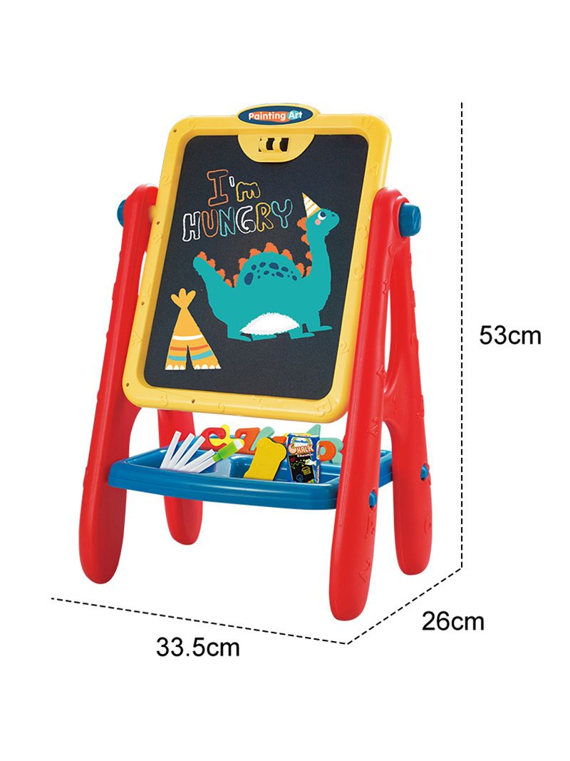 Мольберт Детский Двухсторонний С Набором