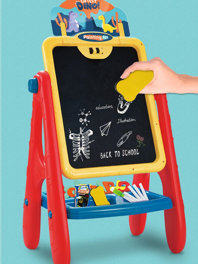 Мольберт Детский Двухсторонний С Набором