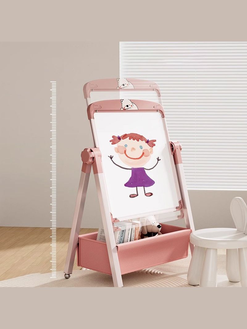 Мольберт Детский Двухсторонний С Набором