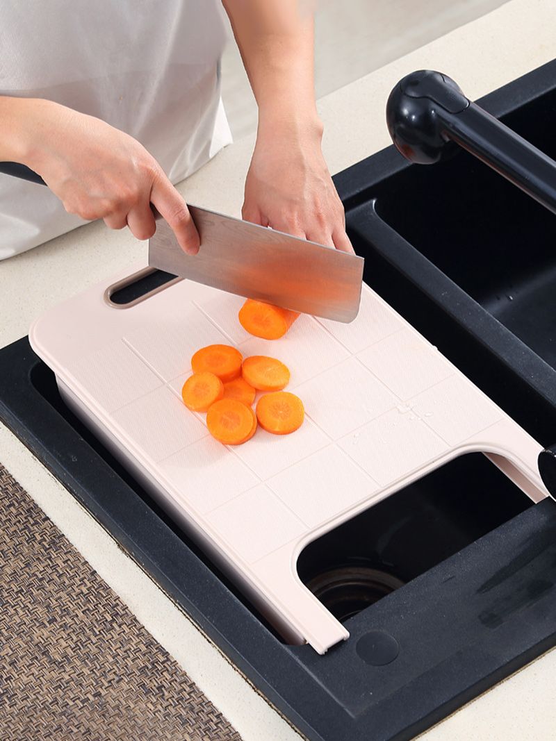 Разделочная Доска С Поддоном