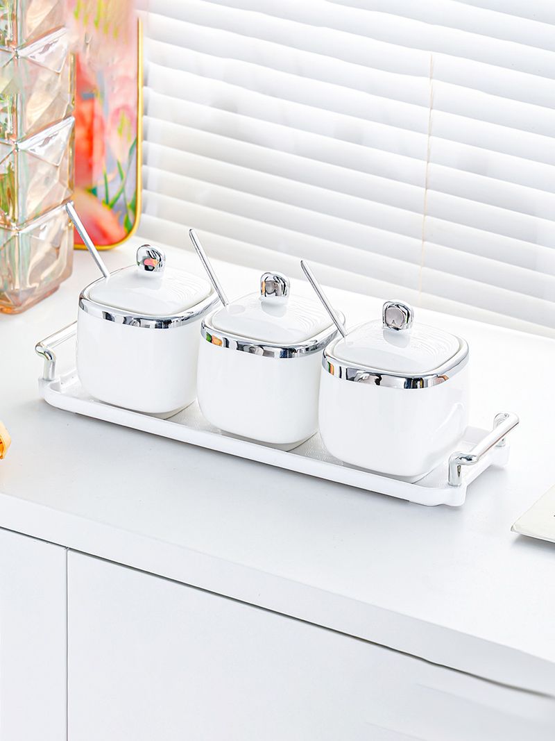 Набор Сахарница И Солонка На Подставке