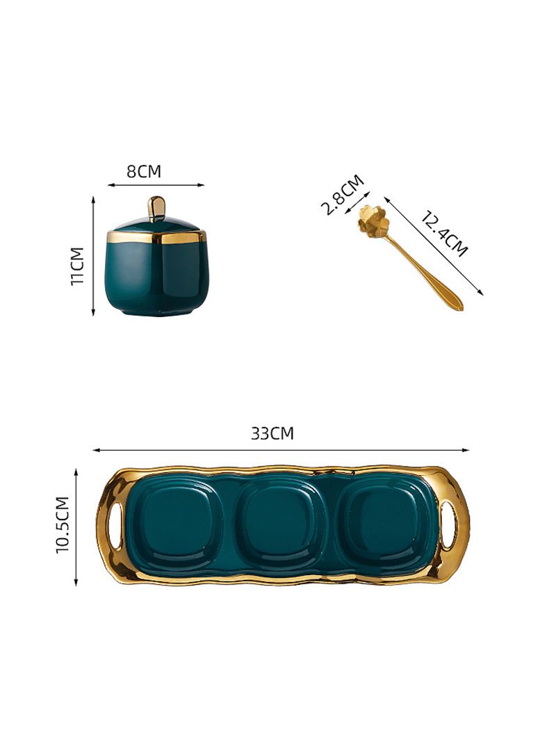 Набор Сахарница И Солонка На Подставке