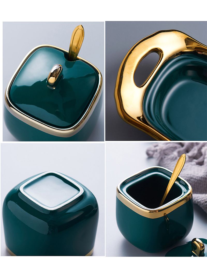 Набор Сахарница И Солонка На Подставке