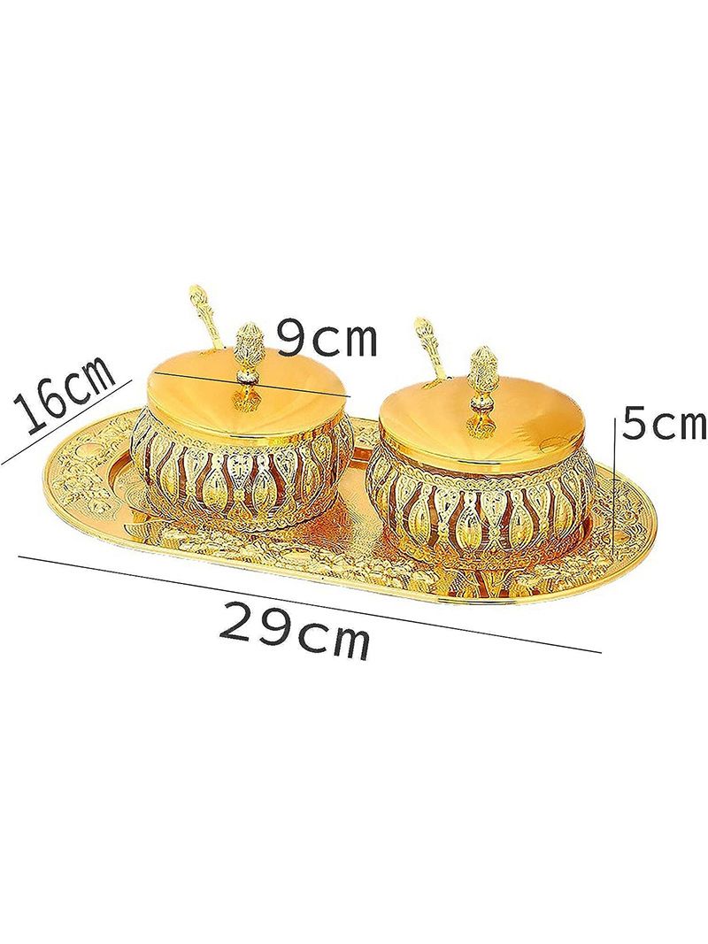 Набор Сахарница И Солонка На Подставке