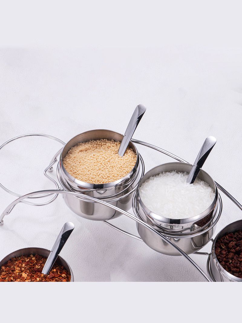 Набор Сахарница И Солонка На Подставке