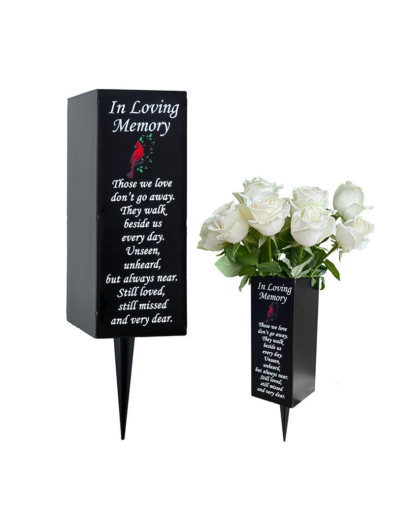 Вазон На Кладбище С Колышком