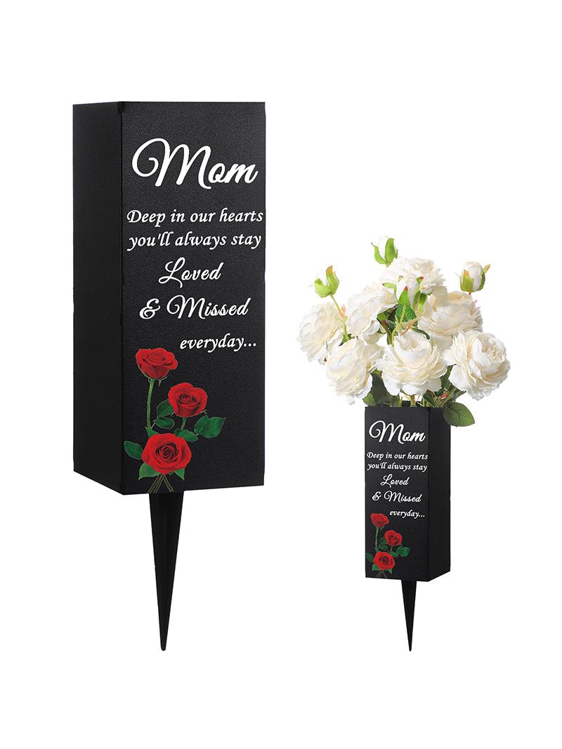 Вазон На Кладбище С Колышком