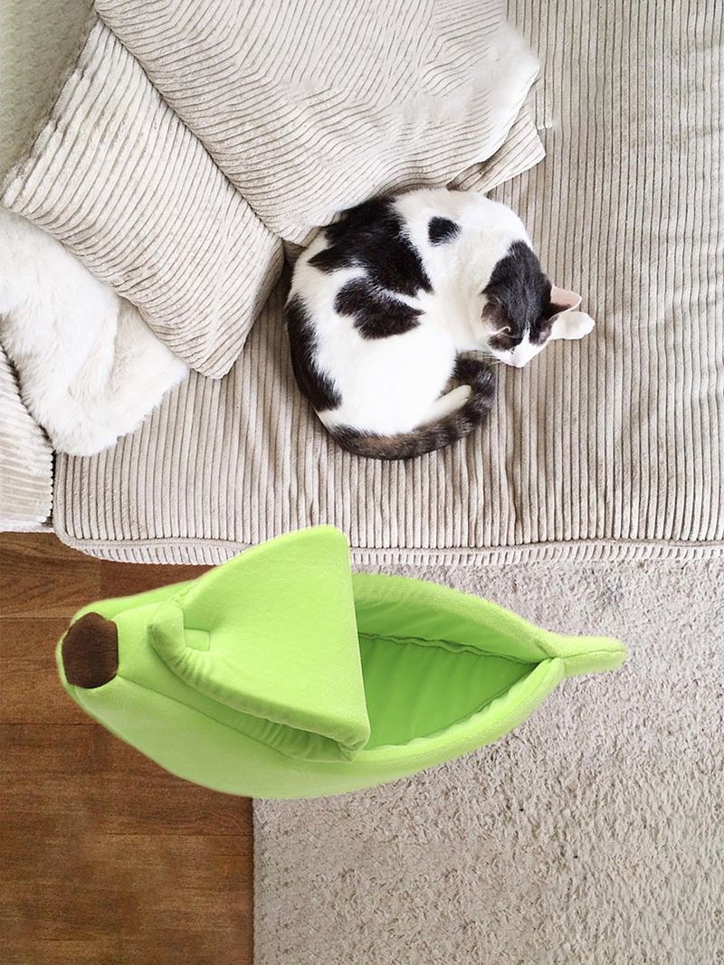 Лежанка Банан Для Кошек