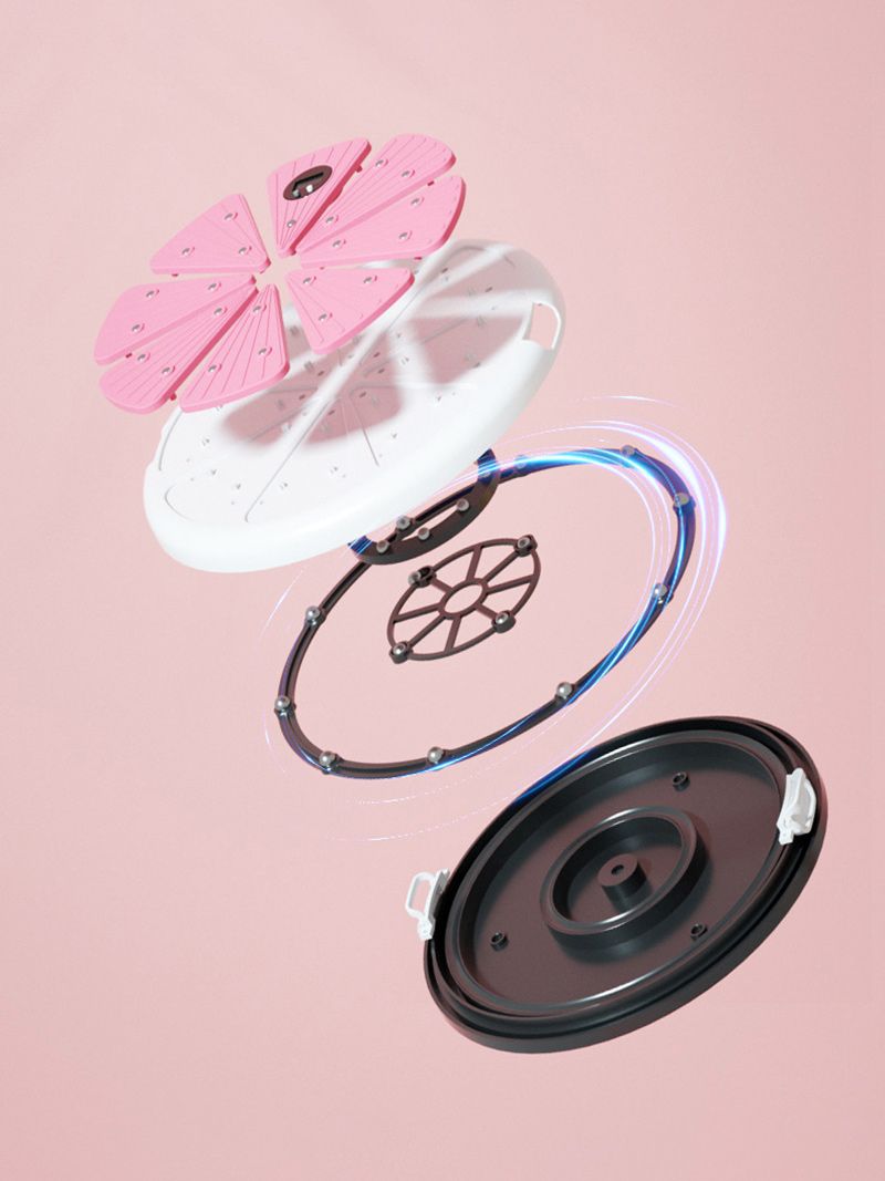 Диск Здоровья Вращающийся С Эспандерами