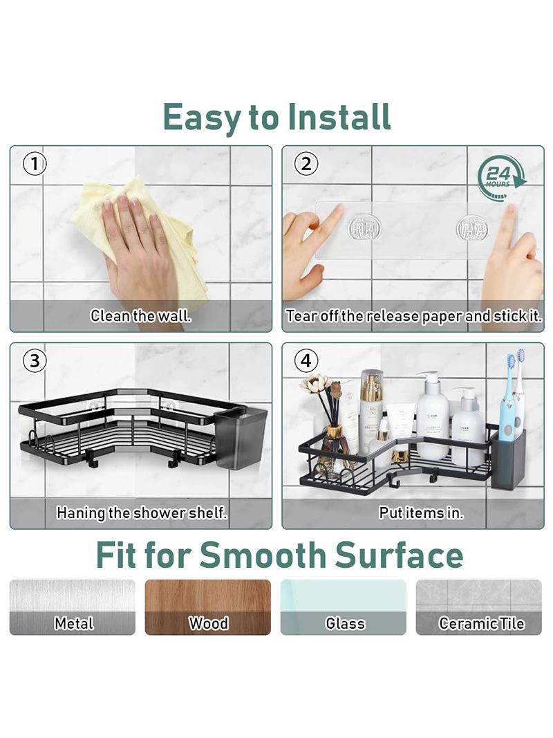 Полка Для Ванной Настенная