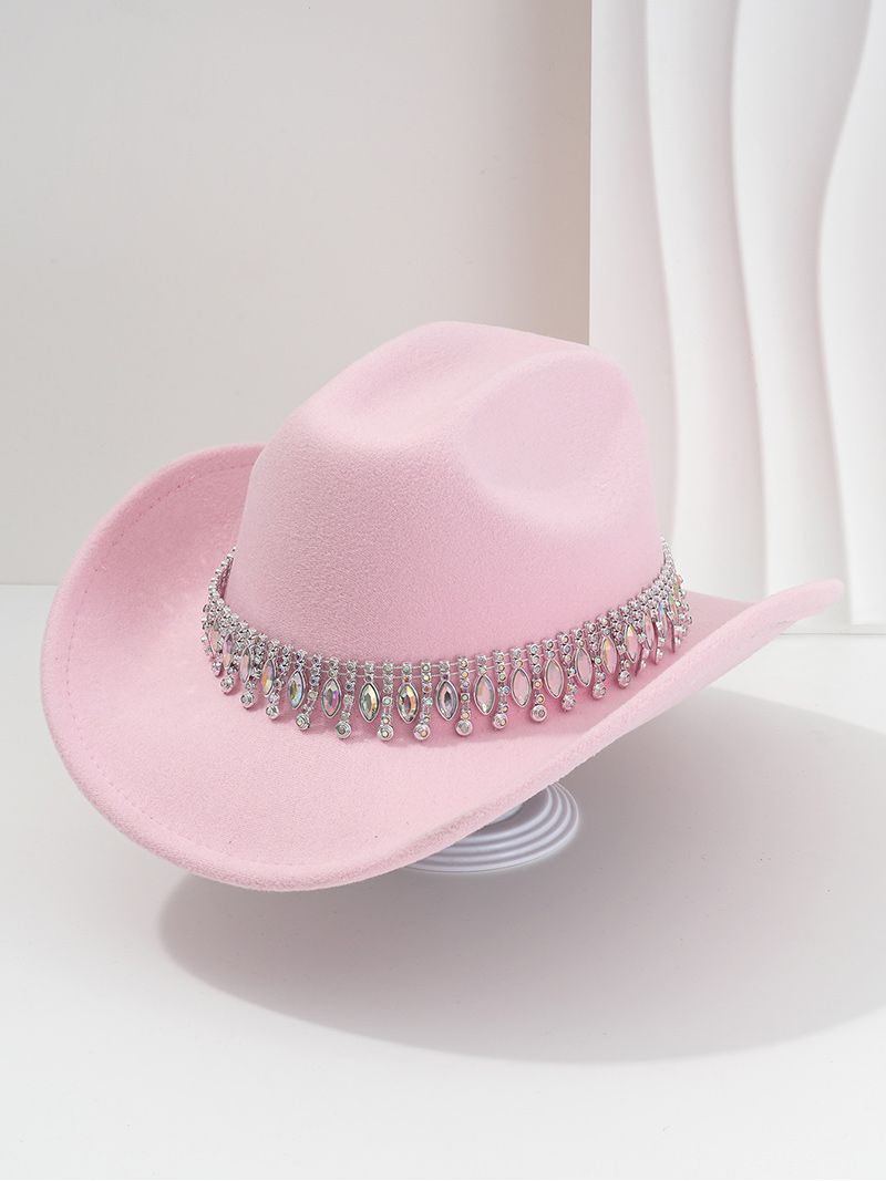 Ковбойская Шляпа Розовая