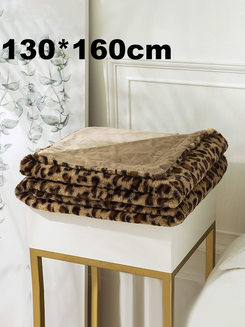 Плед Леопардовый