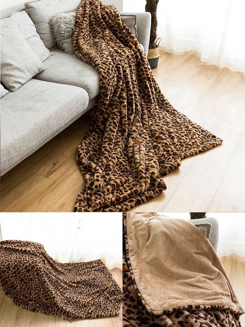 Плед Леопардовый