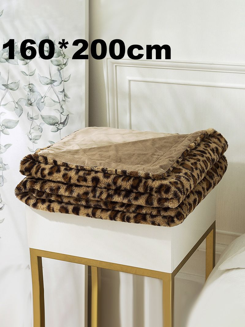 Плед Леопардовый