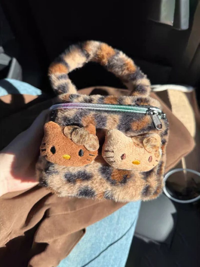 Косметичка Леопардовая