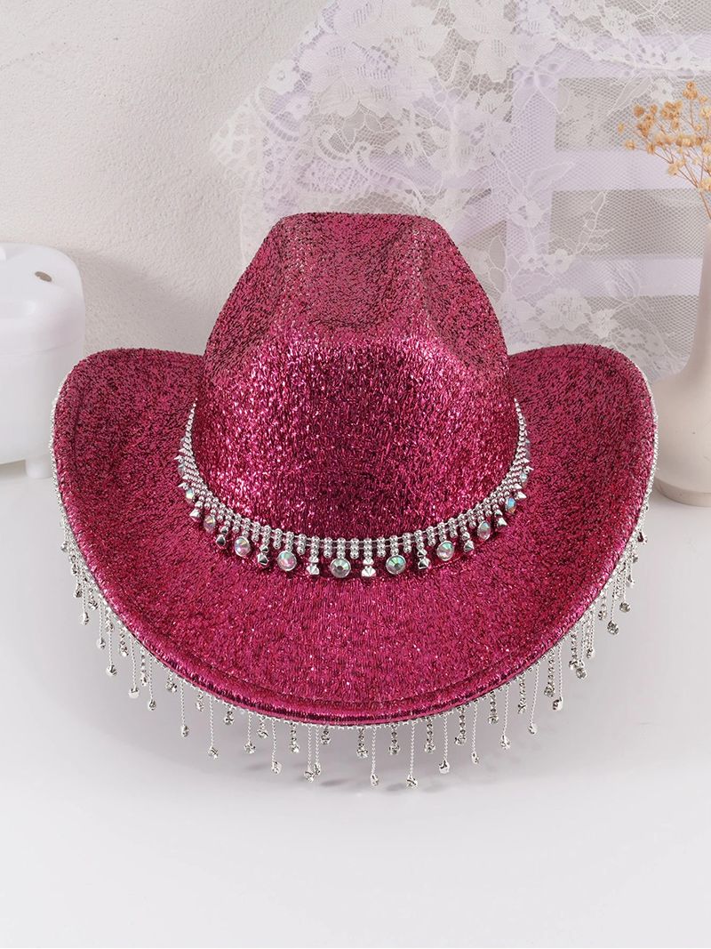 Ковбойская Шляпа Розовая