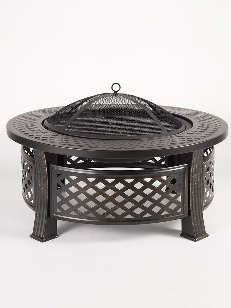 Костровая Чаша С Крышкой