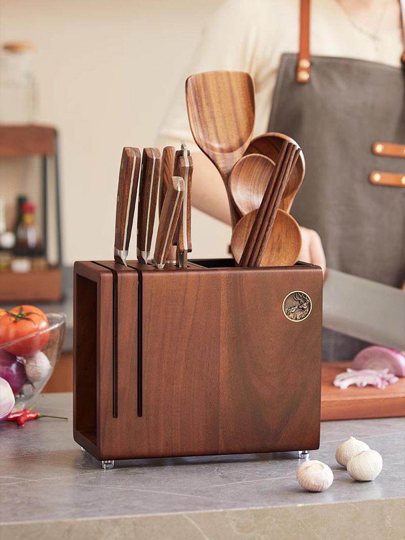 Подставка Для Ножей Деревянная