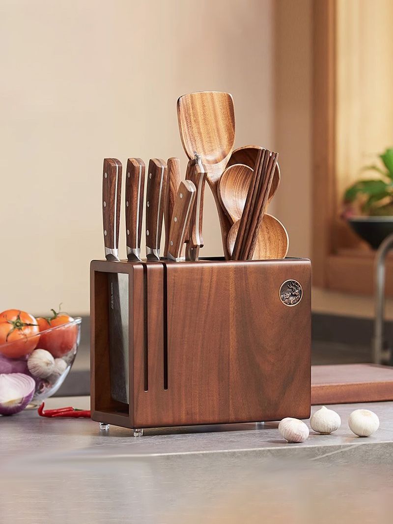 Подставка Для Ножей Деревянная