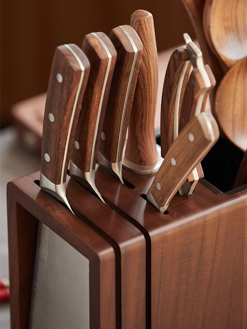 Подставка Для Ножей Деревянная