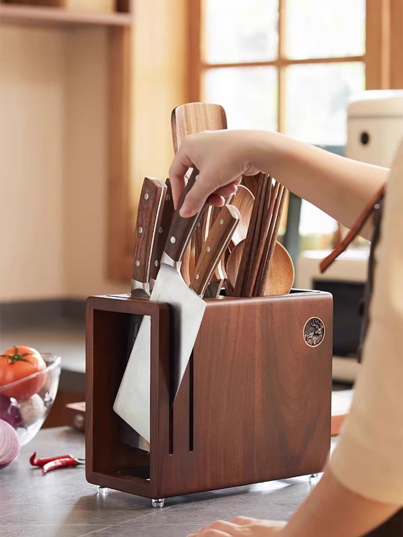 Подставка Для Ножей Деревянная